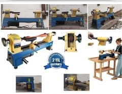 Scheppach DM460T (DMT450)  Kargo Bedava Ağaç Torna Makinası