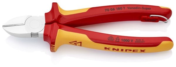 KNIPEX 70 06 180 T ASMA HALKALI YAN KESKİ (VDE)