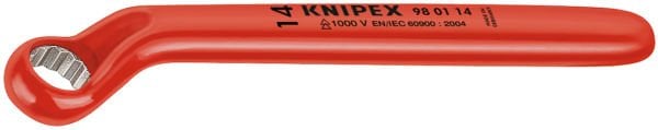 KNIPEX VDE İZOLELİ YILDIZ TEK AĞIZ ANAHTAR 18MM