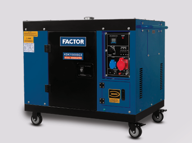 Factor KDK11500SC3 Trifaze Marşlı Dizel Jeneratör