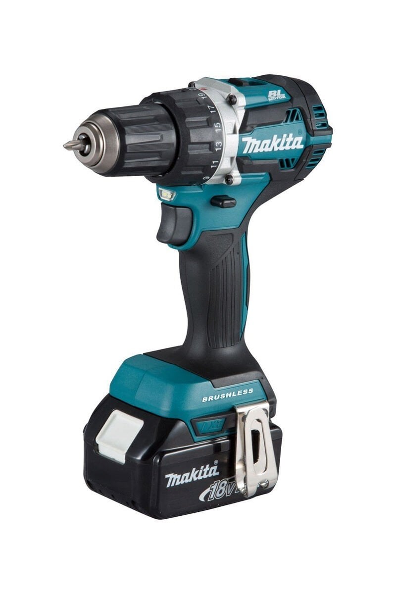 Makita DDF484RTJ 18 V 5 Ah Çift Akülü Matkap