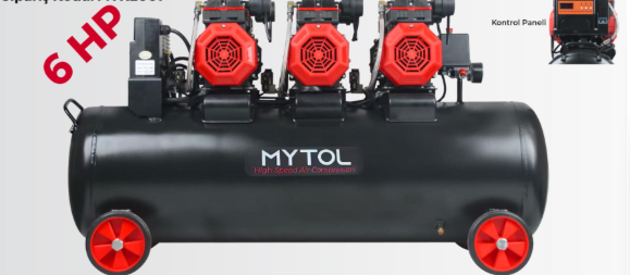 MYTOL  200 Litre Yüksek Hızlı  Kopmresör MYK2001