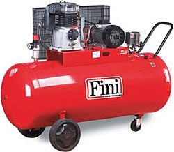Fini Kasnaklı  SKM 100 2M Yağlı Kompresör  100 Lt