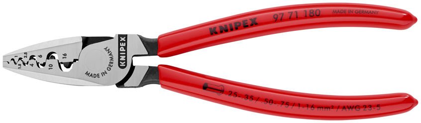 KNIPEX 97 71 180 YÜKSÜK SIKMA PENSI