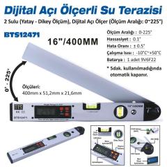 Bts Dijital Açı Ölçerli Su Terazisi