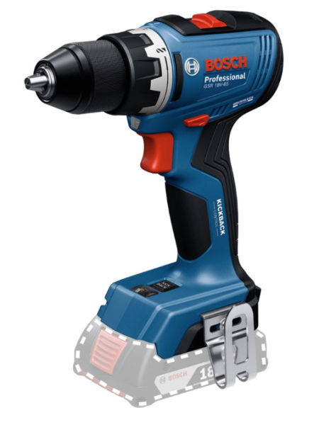 Bosch GSR 18V-65 Çift Akülü 5 Ah Vidalama Makinesi