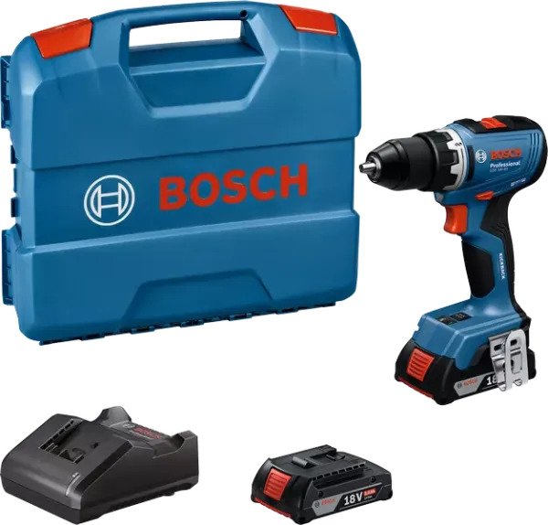 Bosch GSR 18V-65 Çift Akülü 5 Ah Vidalama Makinesi