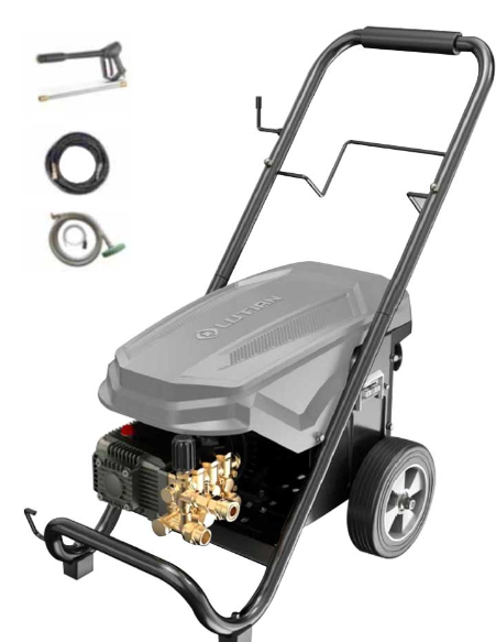 Lutian LT-19-ME Profosyonel Basınçlı Yıkama 3750 W 180 Bar