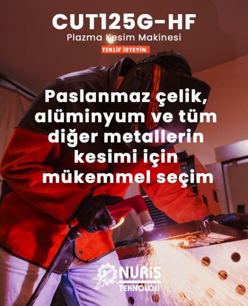 Nuriş Cut 125G HF Plazma Kesme Makinası