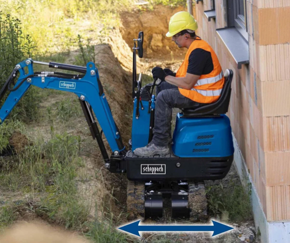 Scheppach  EXC 815 Mini  Ekskavatör