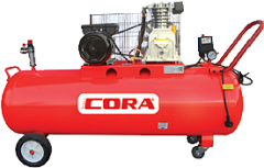 Cora 150 Yağlı Kompresör Kasnaklı 150 Lt