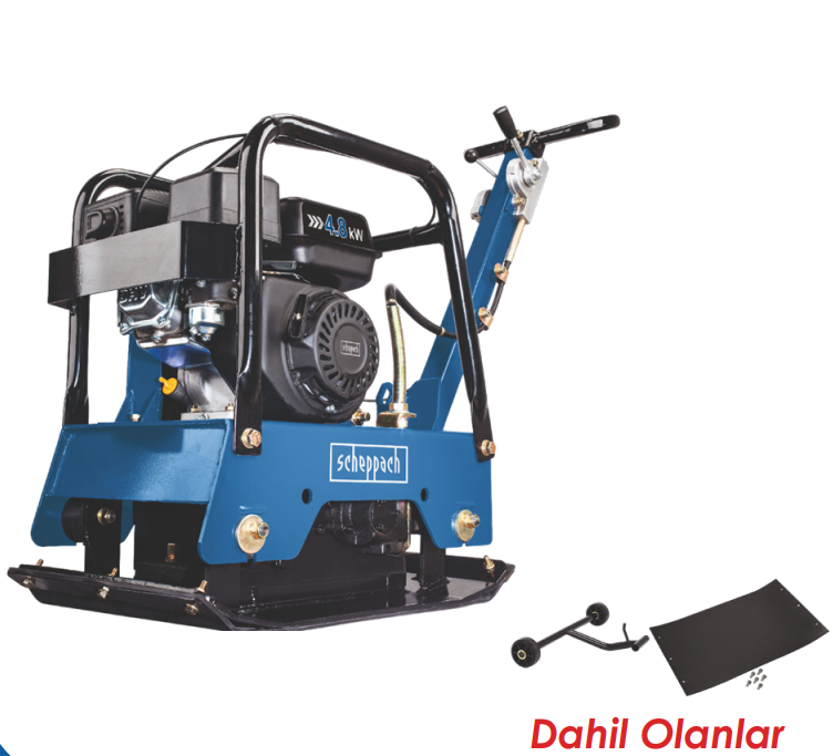 Scheppach HP2500S Kompaktör Zemin Sıkıştırma Makinesi