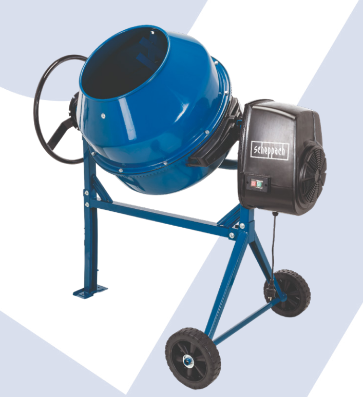 Scheppach MIX180 Elektrikli Beton Mikseri