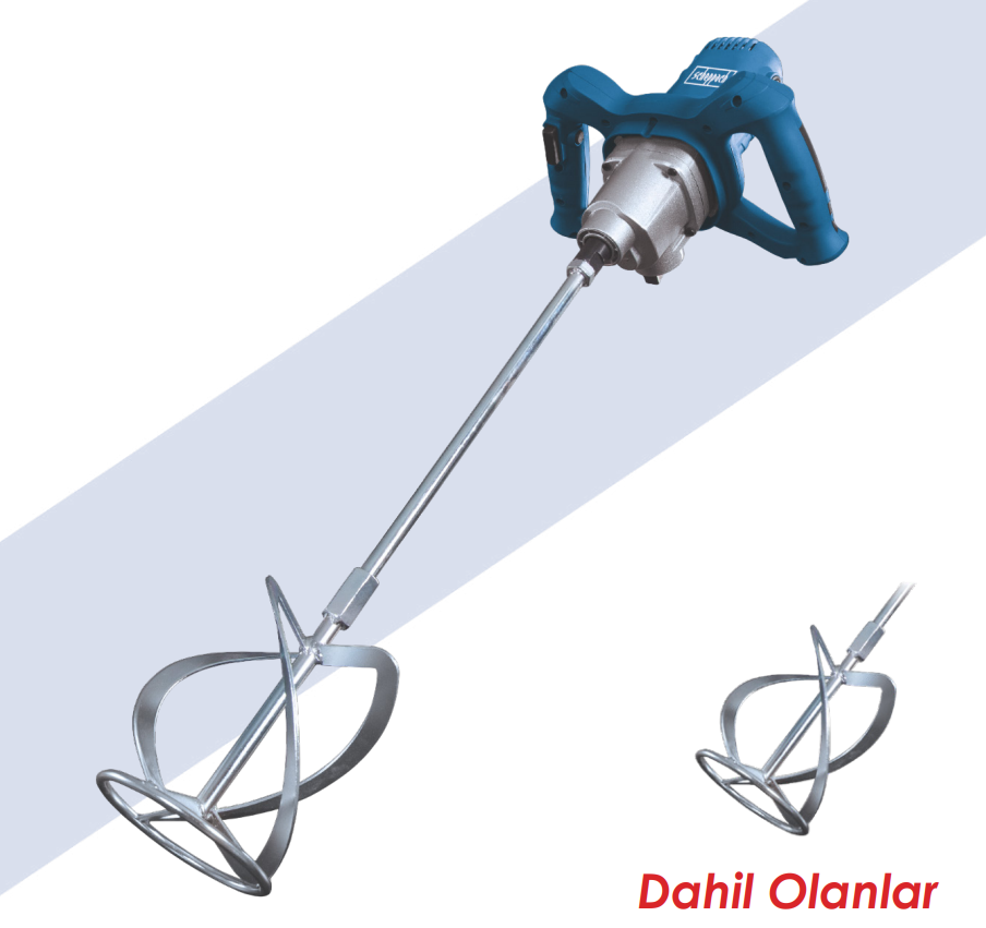 Scheppach PM1600 1600W Boya ve Alçı Karıştırıcı