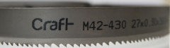 Craft & OZCO  T275S/T275SV Yedek Şerit Testere (5 li Paket) 27x0,9x2460mm 8/12 Diş