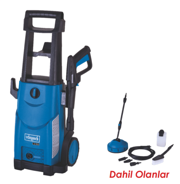 Scheppach HCE2600 2400 W 180 Bar Basınçlı Yıkama Makinesi