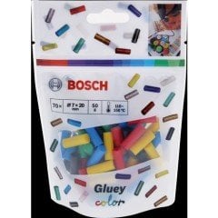 Bosch GlueY Silikon Tabancası Çubuğu Renkli