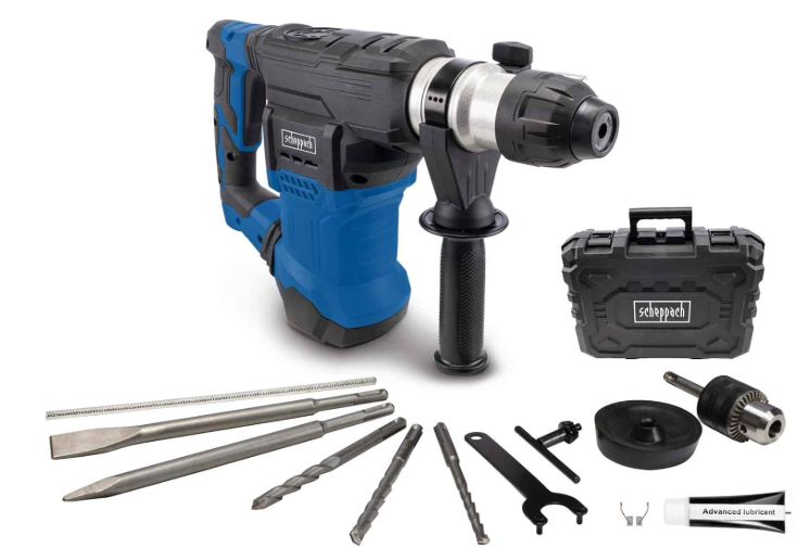 Scheppach DH1500 Plus Elektrikli Kırıcı Delici Matkap