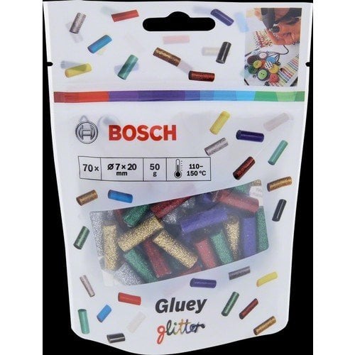Bosch GlueY Silikon Tabancası Çubuğu Simli