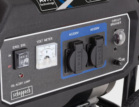 Scheppach SG3200X 3.5 kVa Benzinli Monofaze  Jenerator