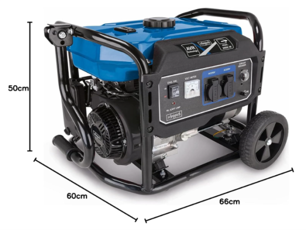 Scheppach SG3200X 3.5 kVa Benzinli Monofaze  Jenerator