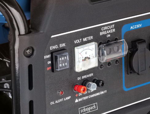 Scheppach SG7100X 5,5kW Bezninli Trifaze Jeneratör