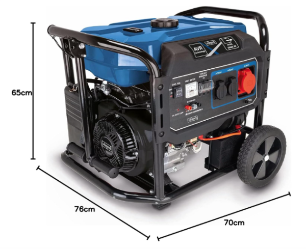 Scheppach SG7100X 5,5kW Bezninli Trifaze Jeneratör