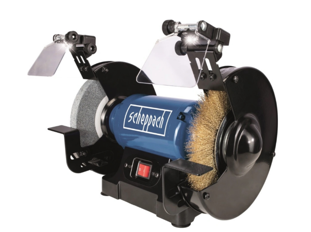 Scheppach SM200LB Tel Fırçalı Taş Motoru (Hediyeli)