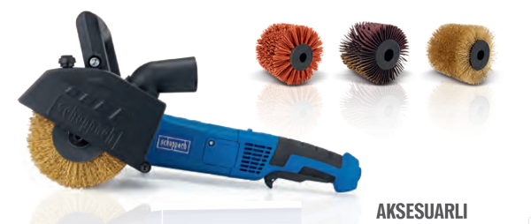 Scheppach MRS1300 Fırçalı Üniversal Zımpara (Hediyeli)