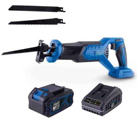 Scheppach BC-RS250 2*4Ah  Akülü Tilki Kuyruğu