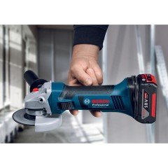 Bosch  GWS 18-125 V-LI 5 Ah Çift Akülü Taşlama