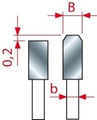 Freud 300 x 96 LU5B Aluminyum ve PVC Elmas Daire Testere