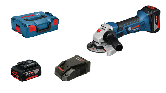 Bosch  GWS 18-125 V-LI 5 Ah Çift Akülü Taşlama