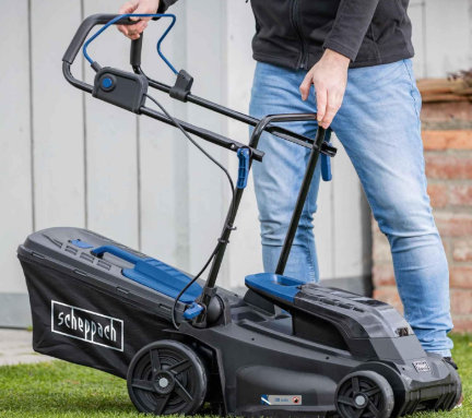Scheppach BC-MP380  2*4 Ah  Akülü Çim Biçme Makinesi