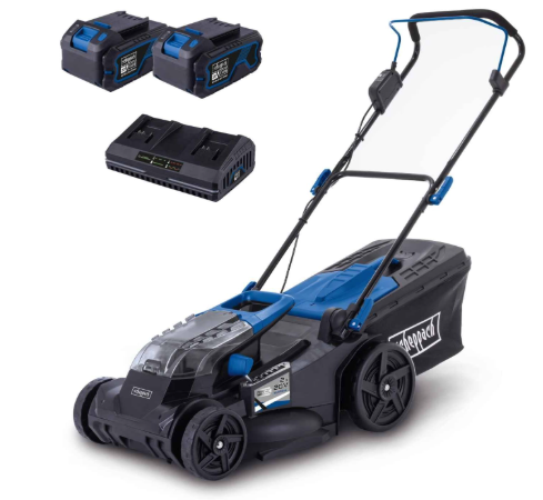 Scheppach BC-MP430 2*4 Ah Akülü Çim Biçme Makinesi