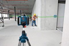 Bosch GRL 300 HVG Yeşil Rotasyon Lazeri Set Mira+Sehpa (İç Mekan İçin)