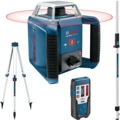 Bosch GRL 400 Rotasyon Lazeri Set Mira+Sehpa Dış Mekan İçin