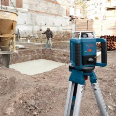 Bosch GRL 400 Rotasyon Lazeri Set Mira+Sehpa Dış Mekan İçin