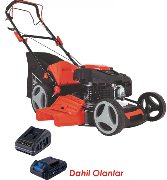 Scheppach  MS225-53E   Benzinli Çim Biçme Makinesi