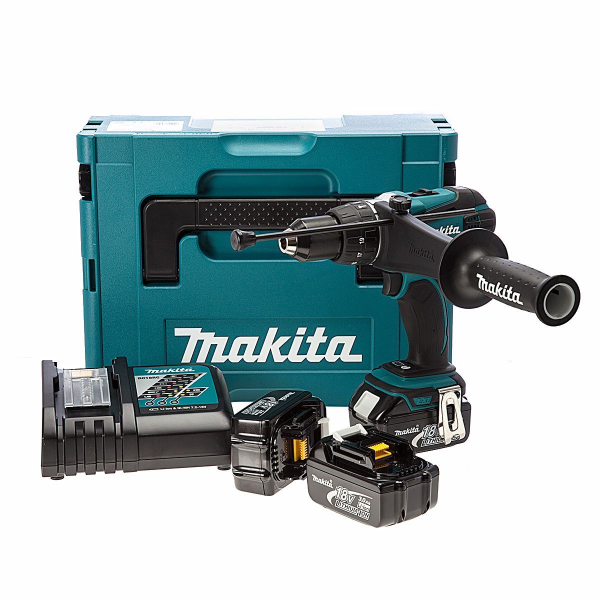 Makita DHP458RFE Akülü Darbeli Matkap Vidalama