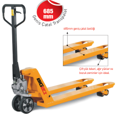 BigLift RM-ACYG25 Transpalet 2500 Kg İki Çatal Uzunluğu 122 Cm