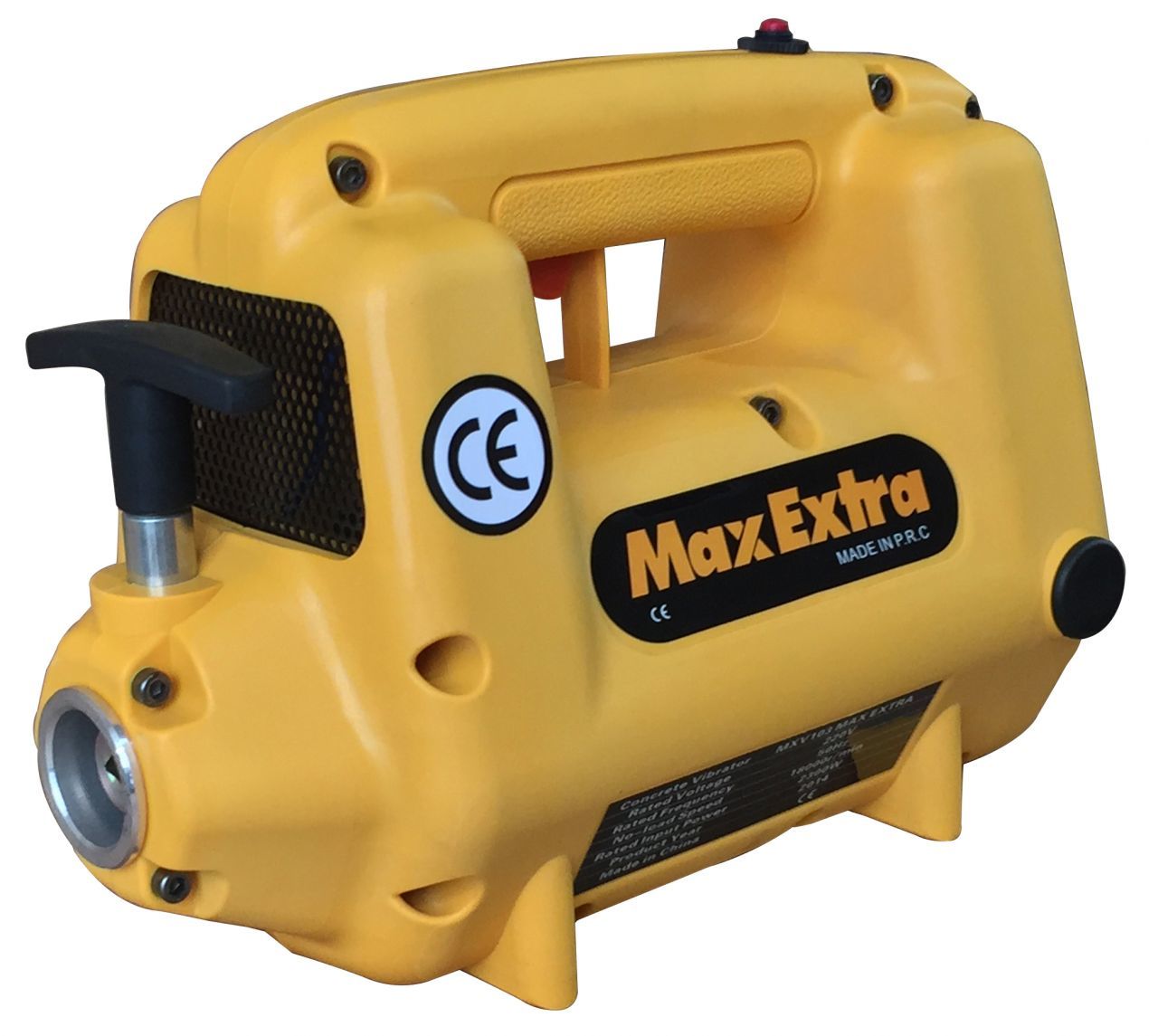 Max Extra 3 HP Beton Vibratörü MXV103 Yüksek Frekanslı Omuz Tipi Vibratör