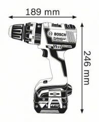 Bosch GSB 14,4 V-EC Akülü Darbeli Vidalama Makinası