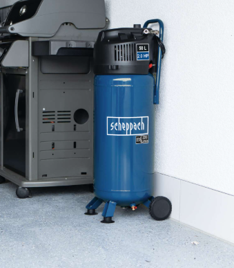 Scheppach HC51V Dikey Kompresör