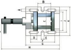 Optimum BMS100 100mm Mengene