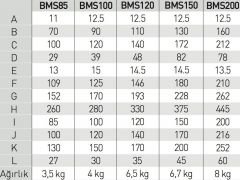 Optimum BMS120 120mm Mengene