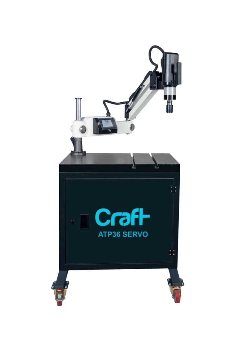 Craft & OZCO  ATP16 SERVO M2-M16 Kollu Kılavuz Çekme Makinesi