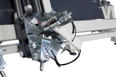 Özçelik Apex-IV Otomatik Hidrolik Dört Kafa Alüminyum Köşe Presi