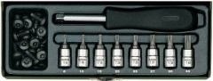 Proxxon 23108 Torx Lokma Anahtar Takımı 9 Parça (1/4'')