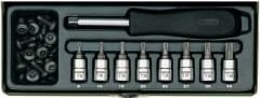 Proxxon 23108 Torx Lokma Anahtar Takımı 9 Parça (1/4'')